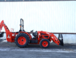 Tractor loader and backhoe