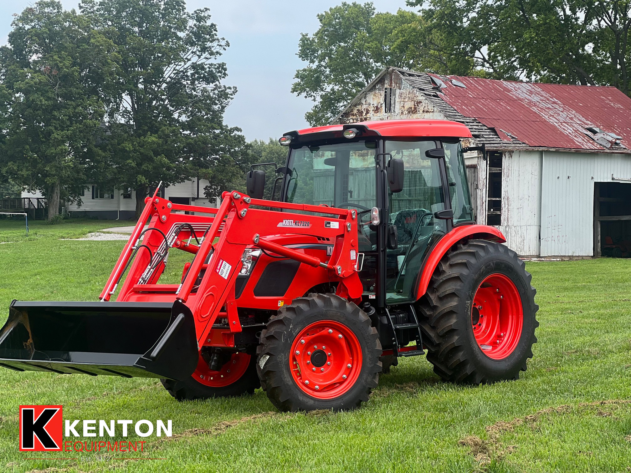 KIOTI RX7320 PS Cab Left Side