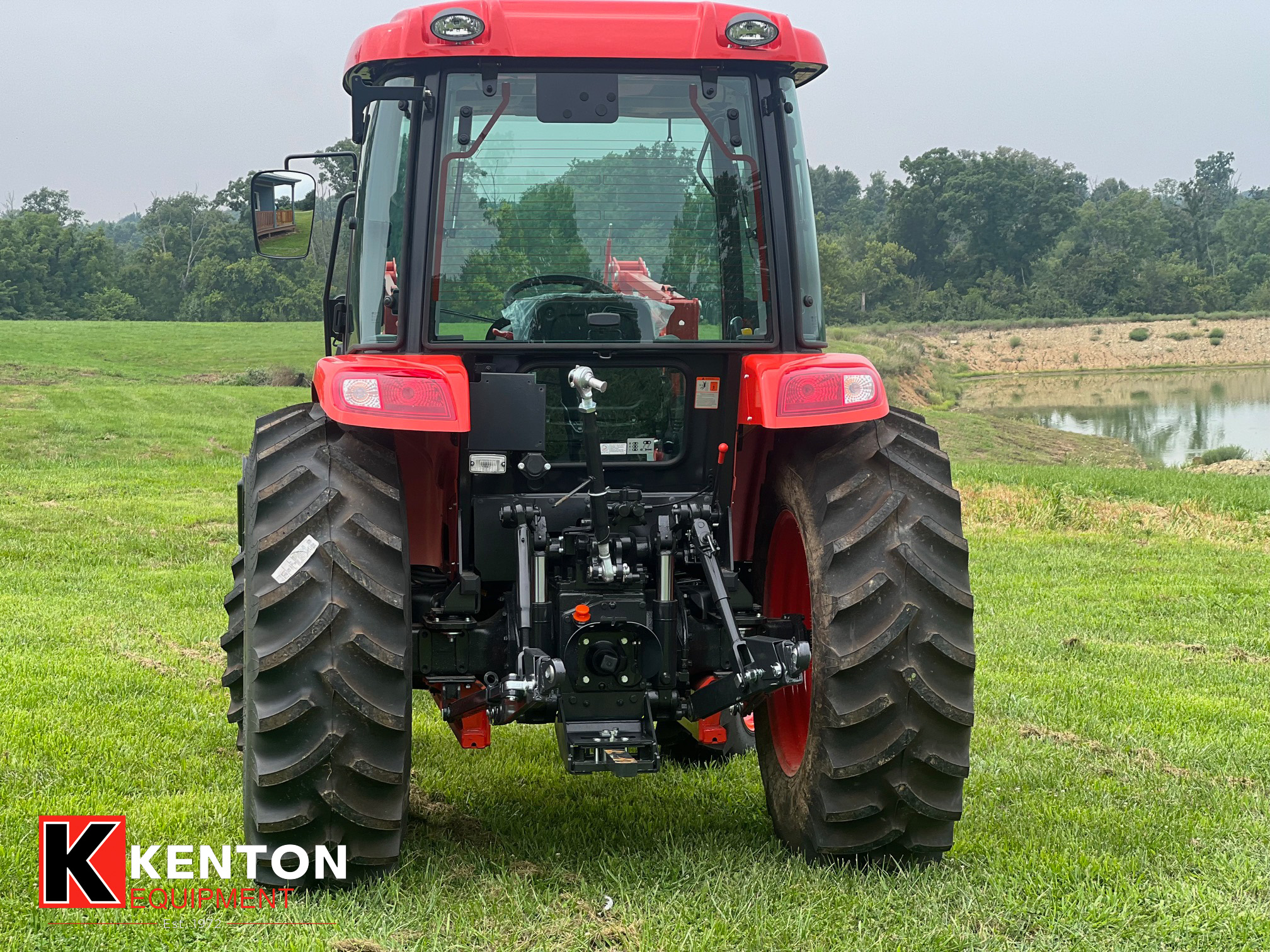 KIOTI RX7320 PS Cab Rear View