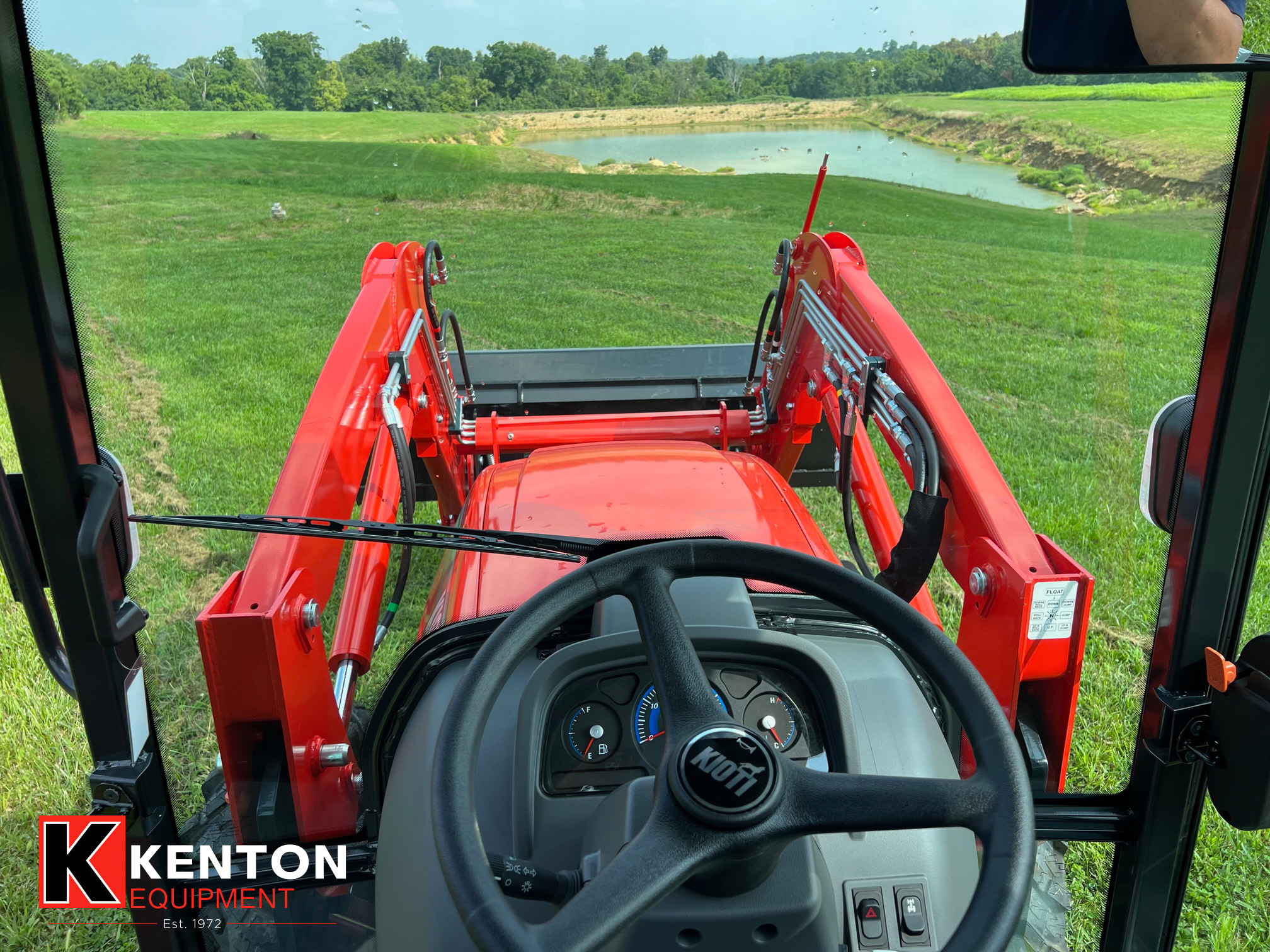 KIOTI NS4710 Cab Power Steering with Tilt