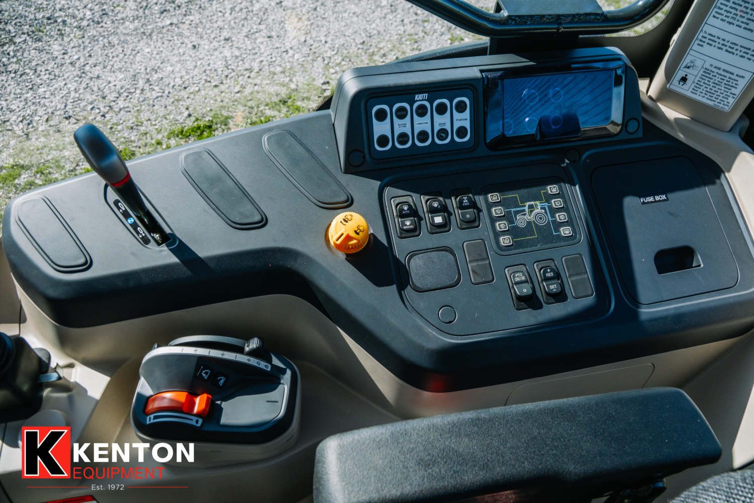 RX7340 Cab Ergonomic Design