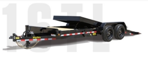 Big Tex 22' Tilt-Deck Trailer